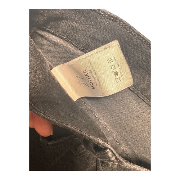 Mother women’s black Jeans size 27 high rise stretch - Picture 10 of 11